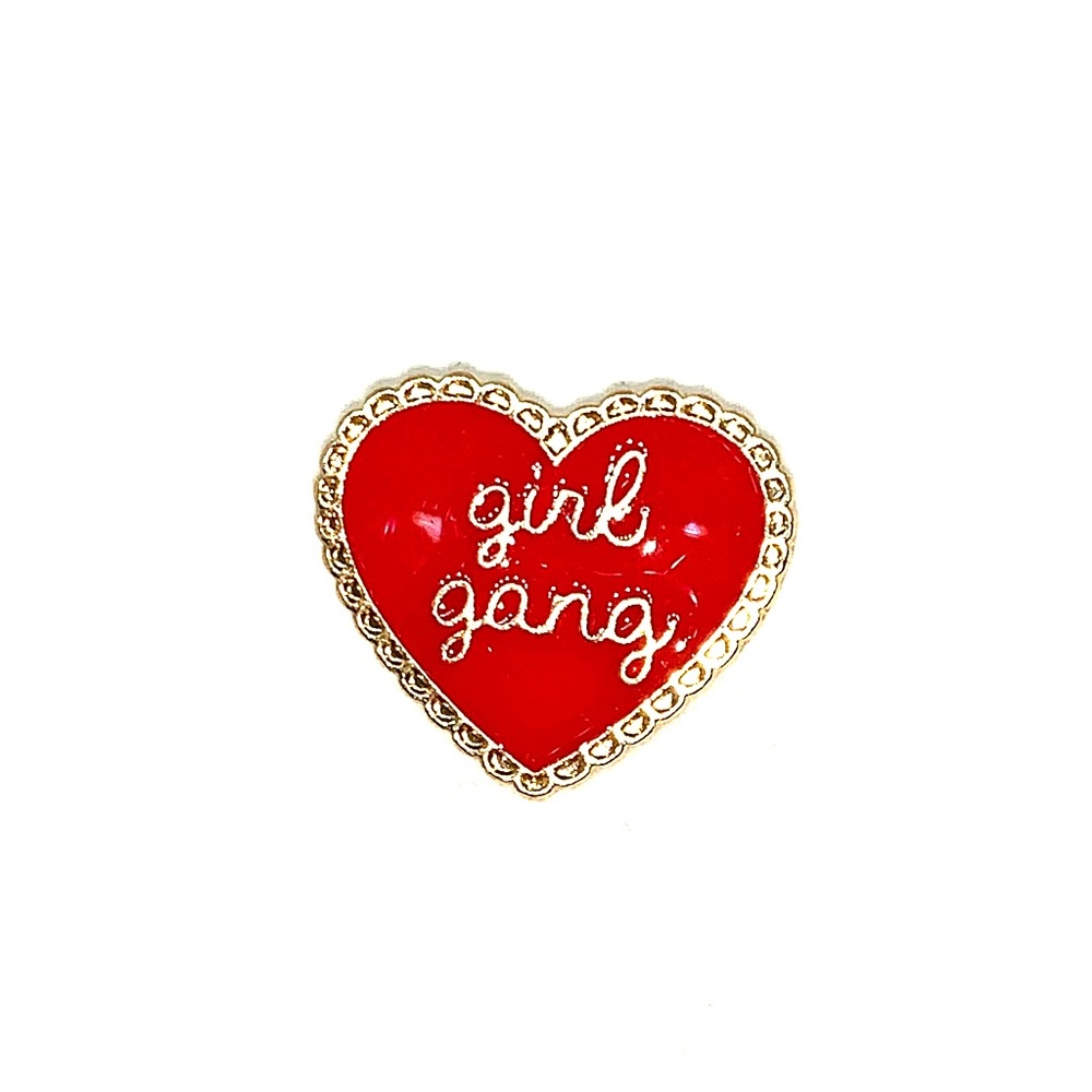 Girl gang pin